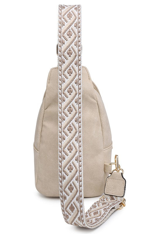 Women's Guitar Strap Sling Bag Mini Backpack | Zarnesh
