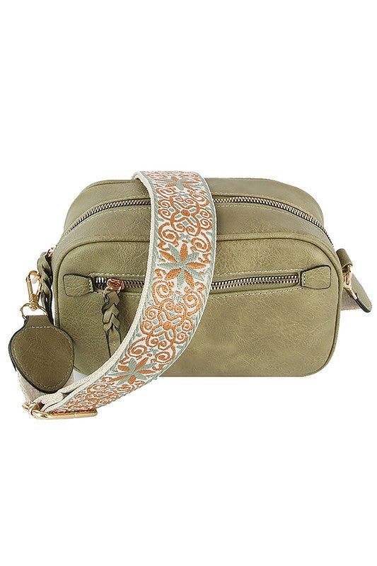 Women's Guitar strap Crossbody Bag | Zarnesh