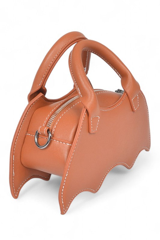 Women's Halloween Spiderweb Stitching Bat Swing Bag | Zarnesh