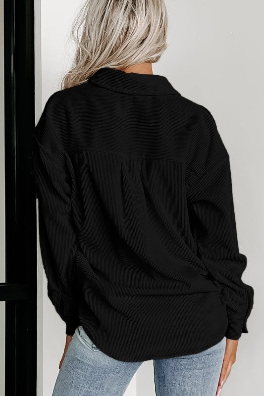 Women’s Houndstooth Patchwork Button Down Flap Pocket Jackets | Zarnesh