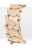 Women's  Iconic Interlock Stretch Metal Bracelet  | Zarnesh