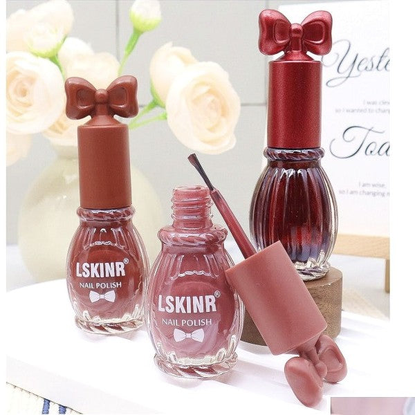 Women’s LSKINR Bow Cap 24pk Sparkle Nail Polish | Zarnesh