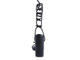 Women's Pole Dance Lace Up Block Heeled Sandal | Zarnesh