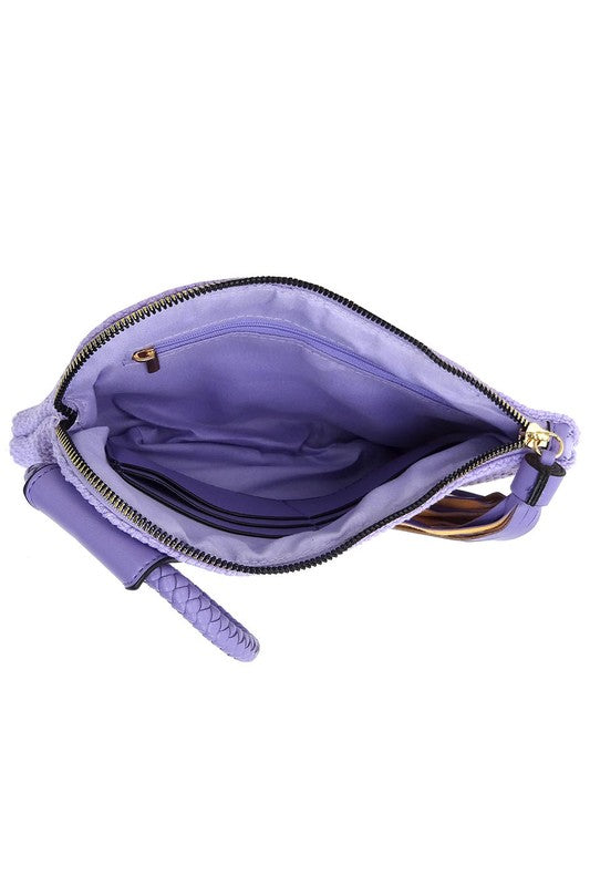 Women’s Cuff Handle Tassel Wristlet Clutch | Zarnesh