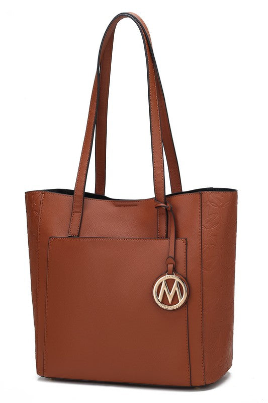 Women's MKF Lea Vegan Top Slip Pocket Handle Tote Bag | Zarnesh
