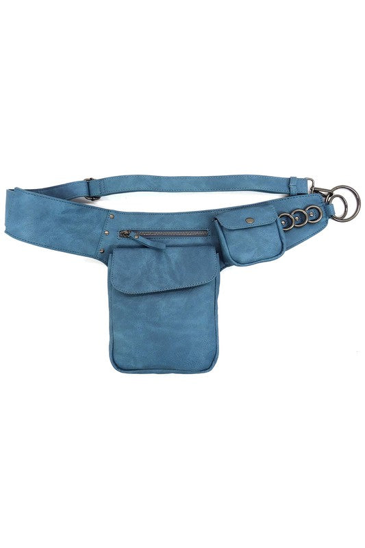 Women’s Leather Belt Bag Fanny Pack Sling Bag | Zarnesh