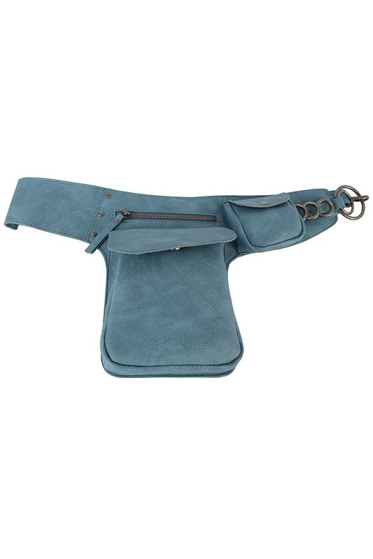 Women’s Leather Belt Bag Fanny Pack Sling Bag | Zarnesh
