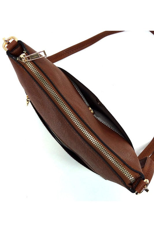 Women’s Leopard Cow Flower Pocket Crossbody Bag | Zarnesh