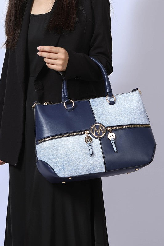 Women's MKF Luxury Satchel Bag Wristlet And Set | Zarnesh