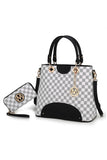 Women's MKF Premium Quality Tote Handbag Wallet Set | Zarnesh
