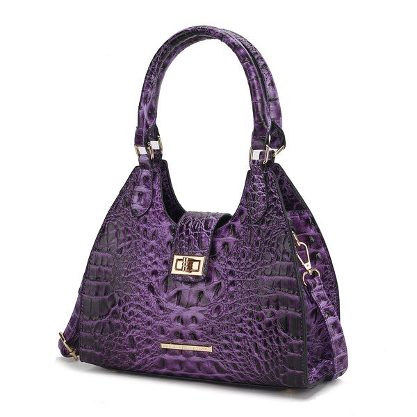 Women's MKF Crocodile Vegan Leather Embossed Tote Bag | Zarnesh