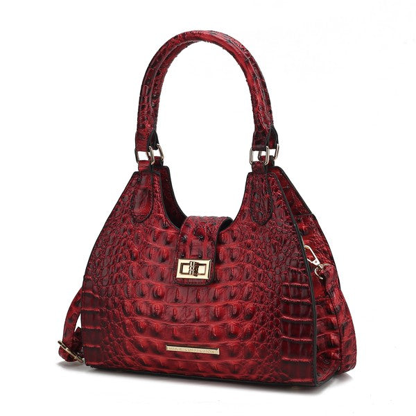 Women's MKF Crocodile Vegan Leather Embossed Tote Bag | Zarnesh