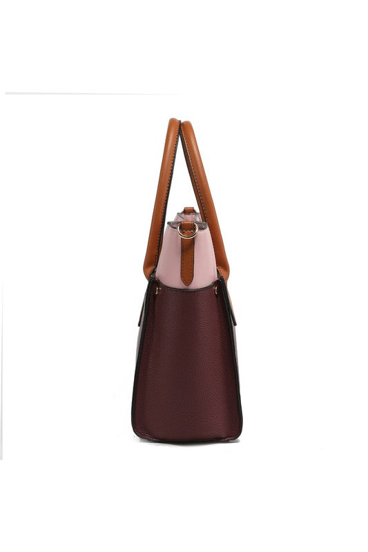 Women MKF Collection Brynlee Color Block Tote Bag | Zarnesh