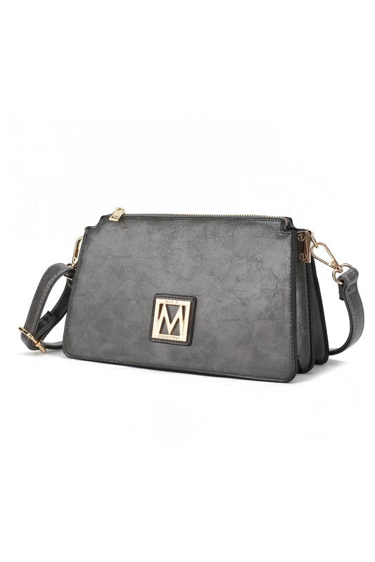 Women MKF Collection Domitila Vegan Leather Shoulder Handbag | Zarnesh