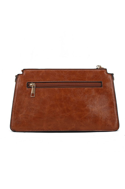 Women MKF Collection Domitila Vegan Leather Shoulder Handbag | Zarnesh