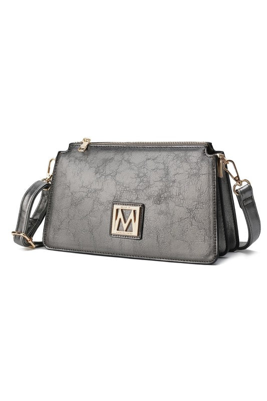 Women MKF Collection Domitila Vegan Leather Shoulder Handbag | Zarnesh