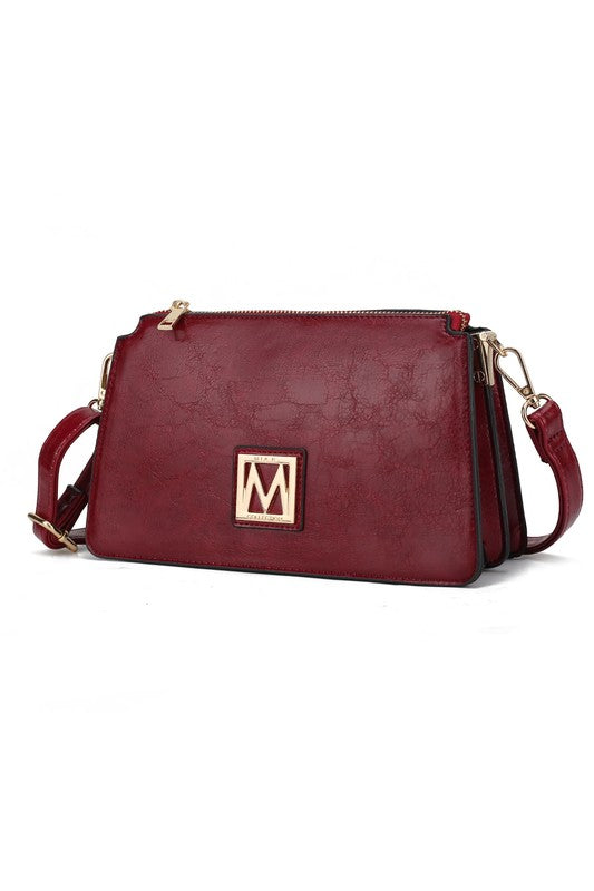 Women MKF Collection Domitila Vegan Leather Shoulder Handbag | Zarnesh