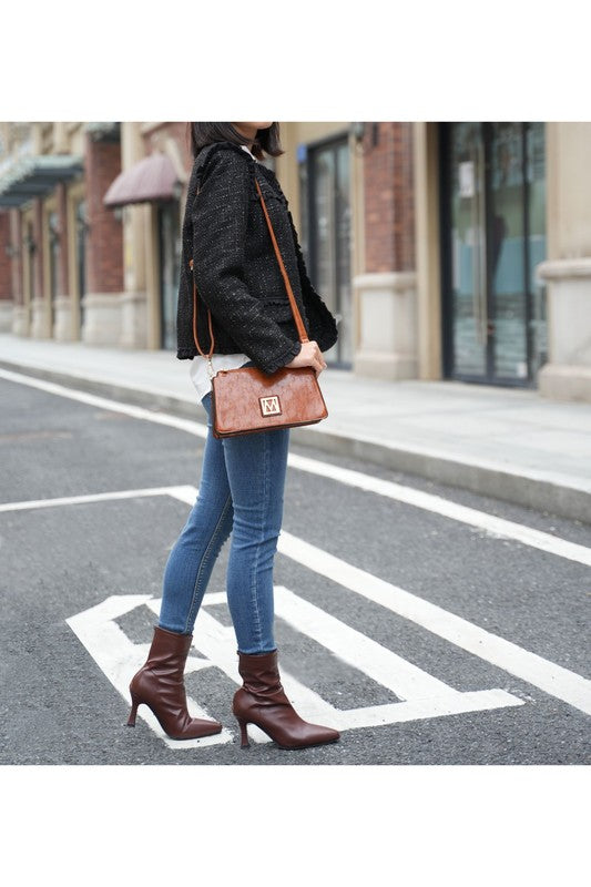 Women MKF Collection Domitila Vegan Leather Shoulder Handbag | Zarnesh