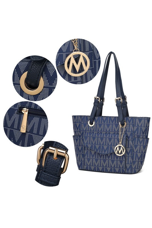 Women's MKF Griselda M Signature Handle Drop Tote Bag | Zarnesh