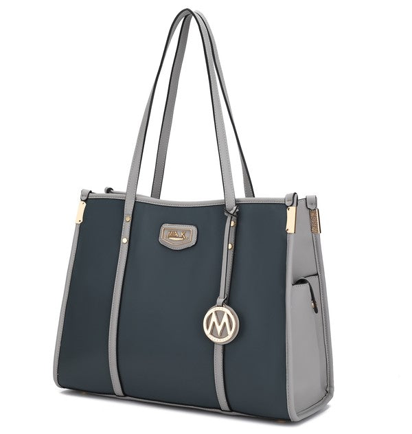 Women's MKF Kindred Oversize Two Tone Tote Bag | Zarnesh