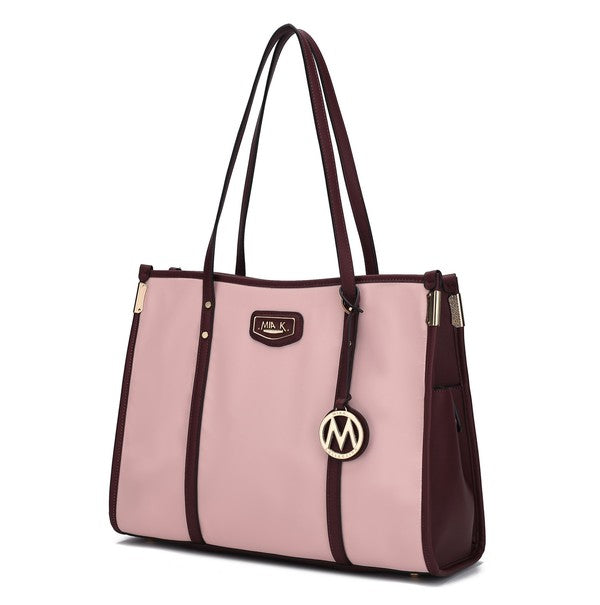 Women's MKF Kindred Oversize Two Tone Tote Bag | Zarnesh