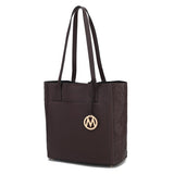 Women's MKF Lea Vegan Top Slip Pocket Handle Tote Bag | Zarnesh