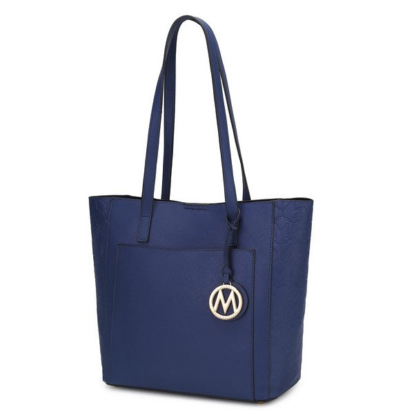 Women's MKF Lea Vegan Top Slip Pocket Handle Tote Bag | Zarnesh