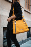 Women's MKF Leather Snake embossed Tote Handbag | Zarnesh