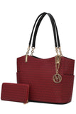 Women’s MKF Monogram Tote Bag Set with Wallet | Zarnesh