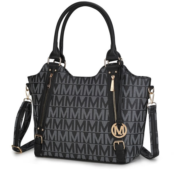 Women's MKF PU Leather Pocketbook Crossbody Tote Bag | Zarnesh