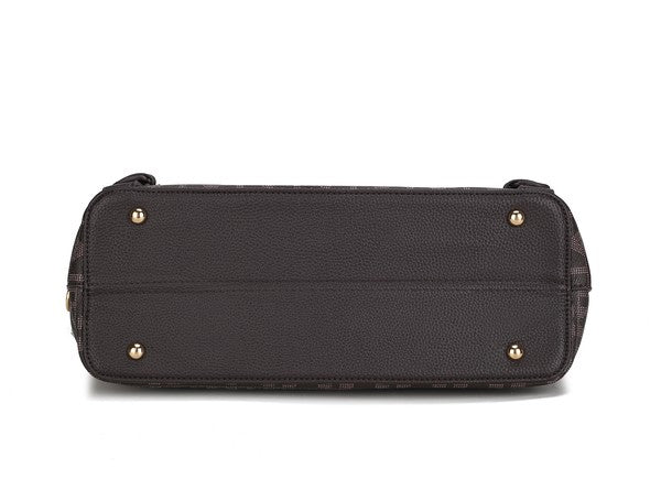 Women's MKF PU Leather Pocketbook Crossbody Tote Bag | Zarnesh