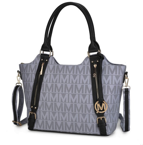 Women's MKF PU Leather Pocketbook Crossbody Tote Bag | Zarnesh