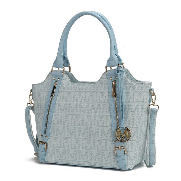 Women's MKF PU Leather Pocketbook Crossbody Tote Bag | Zarnesh