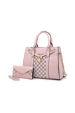 Mia K Collection  Collection Fula Signature Satchel Shoulder Bag for Women | Zarnesh