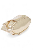 Women’s Metallic Braided Top Handle Small Crossbody Bag | Zarnesh