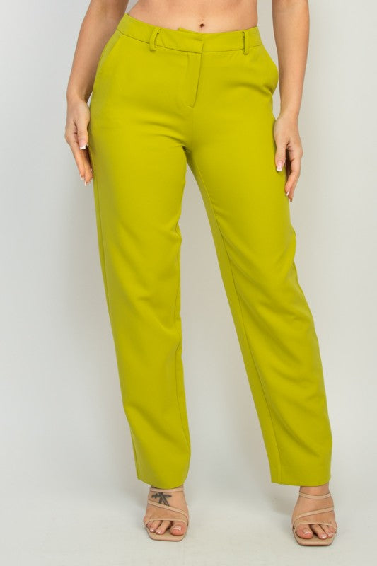 Women's Midrise Tailored Blazer and Pant Suit Set | Zarnesh