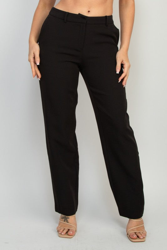 Women's Midrise Tailored Blazer and Pant Suit Set | Zarnesh