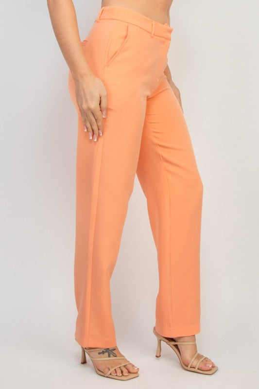 Women's Midrise Tailored Blazer and Pant Suit Set | Zarnesh