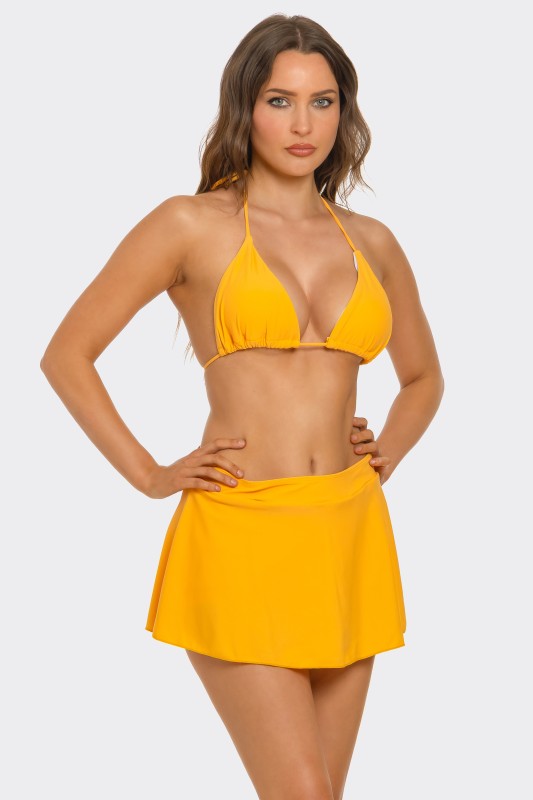 Women’s Millie Swim Triangle Bikini Skirted Set | Zarnesh