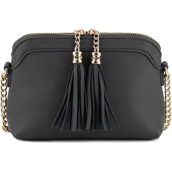 Women’s Mini Tassel Crossbody Bag Shoulder Purse | Zarnesh