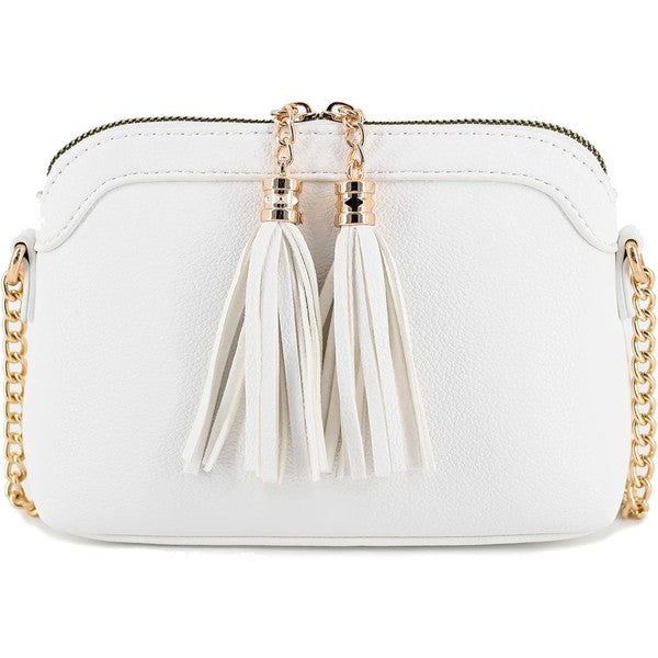 Women’s Mini Tassel Crossbody Bag Shoulder Purse | Zarnesh