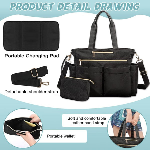 Women’s Multi-Pocket Tote Bag | Zarnesh