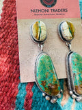 Women’s Navajo Turquoise & Sterling Silver Dangle Earrings | Zarnesh