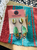 Women’s Navajo Turquoise & Sterling Silver Dangle Earrings | Zarnesh