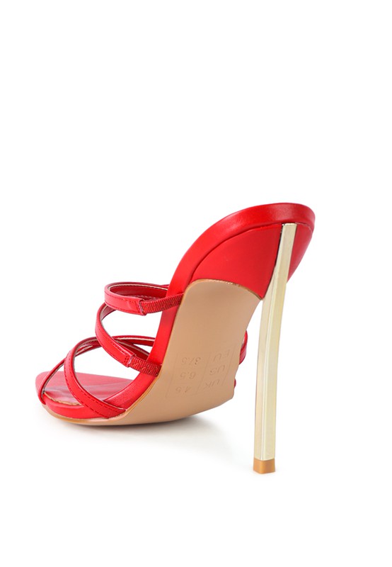 Women's Nightclub High Heeled Neon Animal Sandals | Zarnesh