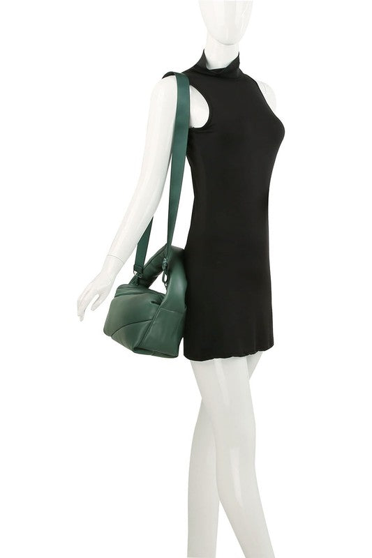 Women's Fashion Puffy Tote Crossbody Bag | Zarnesh