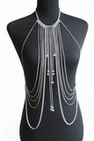 Women's One Size MultiLayered Iconic Body Chain | Zarnesh