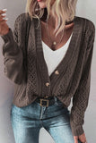 Women’s Open Knit Drop Shoulder Sweater Cardigan | Zarnesh
