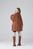 Women’s Oversized Knit Pompom Sleeve Cardigan Sweater | Zarnesh