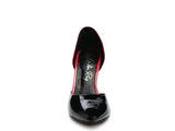 Women's Candy Cane Patent Pu Slip On Stiletto Heels |Zarnesh